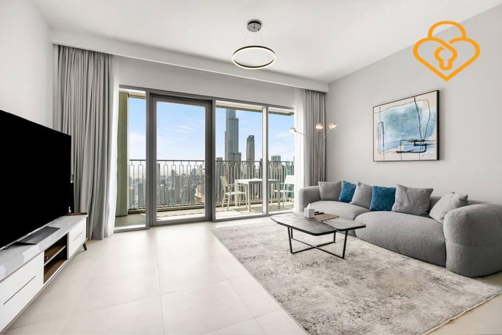 Downtown Views 3 Bedroom W Nanny Full Burj Khalifa View Connected To Dubai Mall Екстер'єр фото