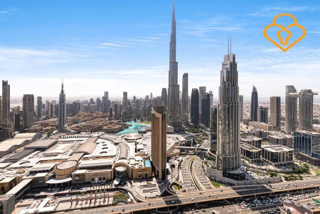 Downtown Views 3 Bedroom W Nanny Full Burj Khalifa View Connected To Dubai Mall Екстер'єр фото