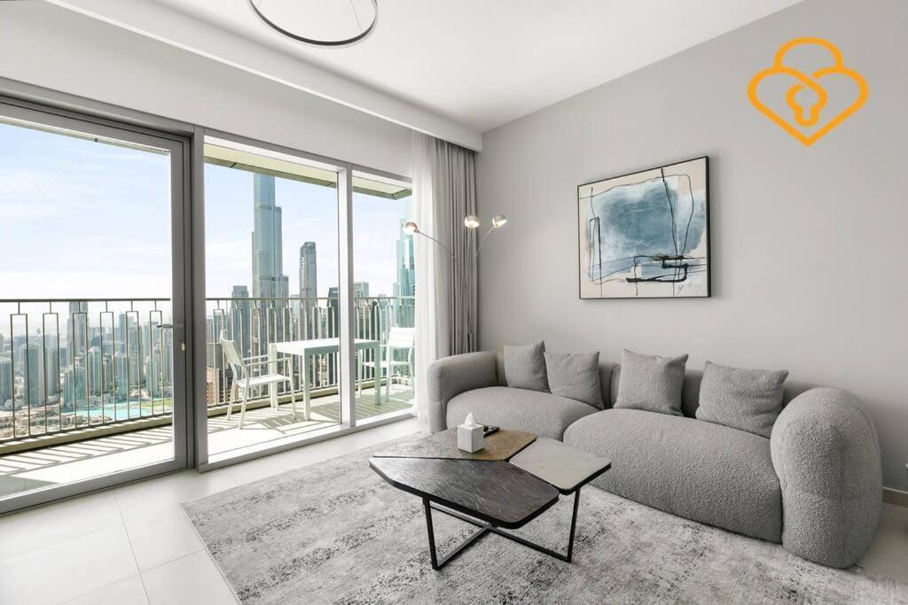 Downtown Views 3 Bedroom W Nanny Full Burj Khalifa View Connected To Dubai Mall Екстер'єр фото