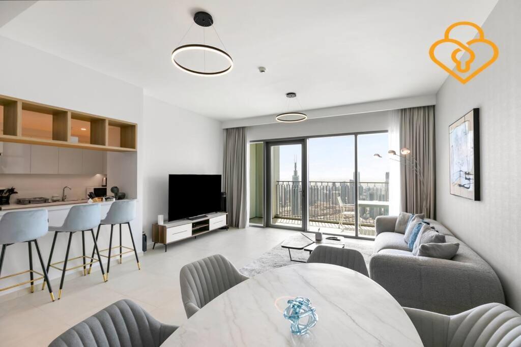 Downtown Views 3 Bedroom W Nanny Full Burj Khalifa View Connected To Dubai Mall Екстер'єр фото